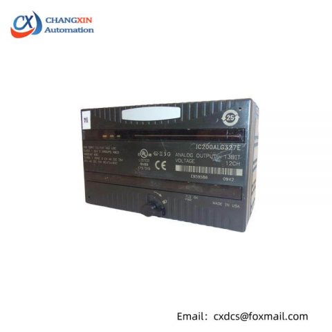 GE Fanuc IC200ALG327 Analog Output Module - Precision Control for Industrial Automation