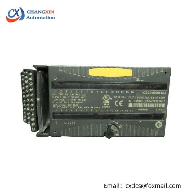 GE IC200MDD842J: Precision Modular Control for Industrial Automation