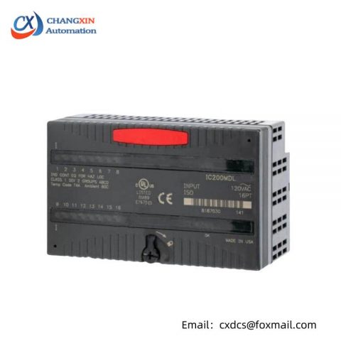 GE IC200MDL744 - 5 Volt Backplane Current Module