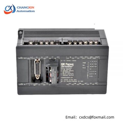 GE IC200UAL005 Microcontroller: High-Performance Industrial Control Solution