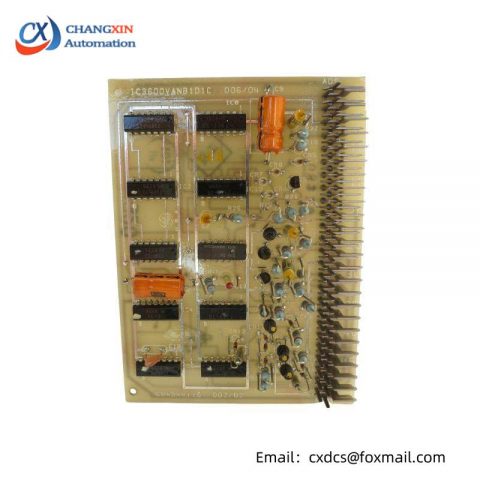 GE IC3600VANB1D1C Control PLC Annunciator Board