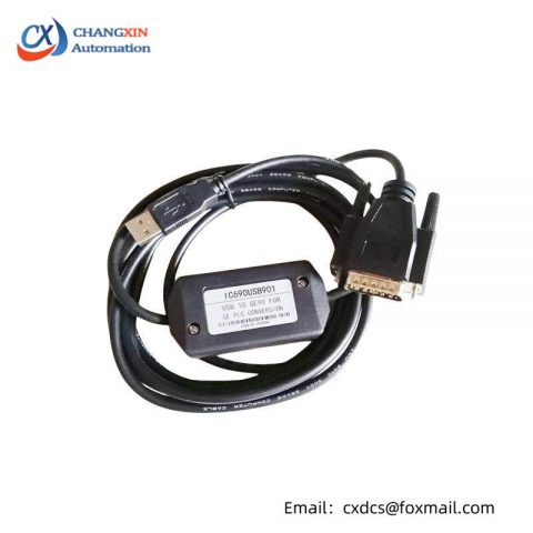 GE IC690USB901 PLC Programming Cable for Efficient Control Systems Integration