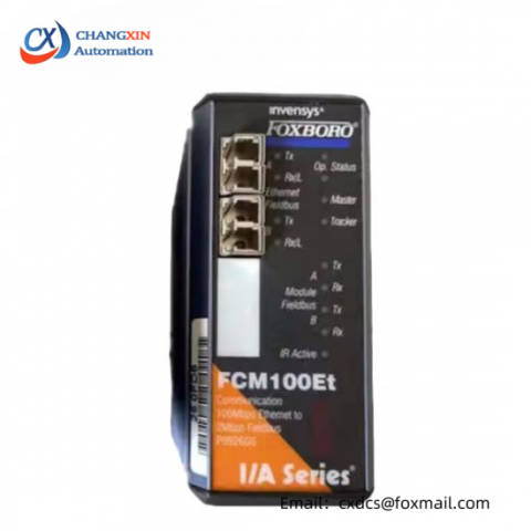Invensys Foxboro FCM100Et P0926GS - Advanced Control Module for Industrial Automation