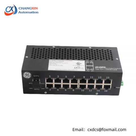 GE IS420ESWAH1A: High-Performance Mark VIe Network Switch for Industrial Automation