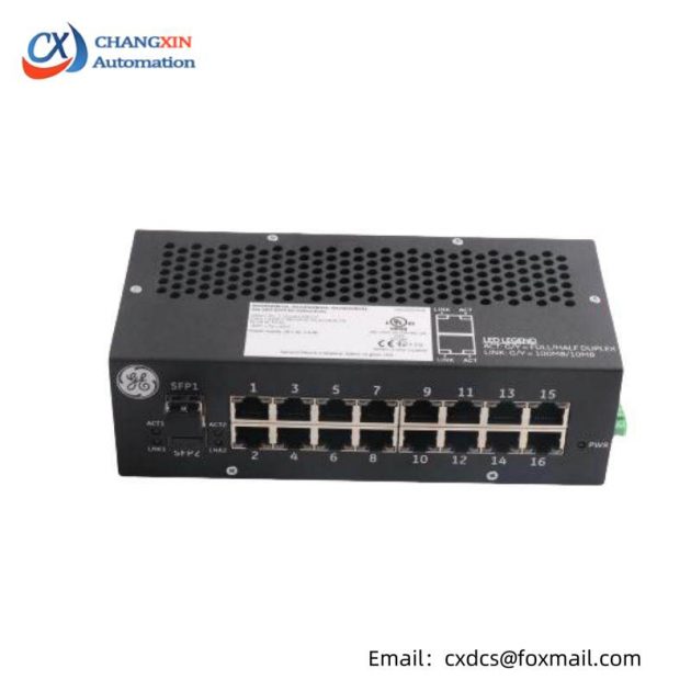 GE IS420ESWAH1A: High-Performance Mark VIe Network Switch for Industrial Automation