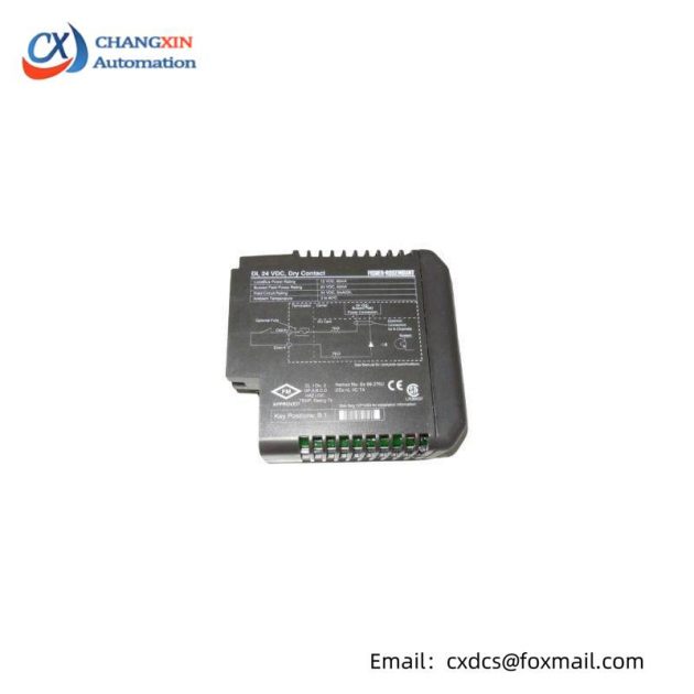 EMERSON KJ3001X1-BB1 - 12P0550X132 DI 8-Channel 24 VDC Dry Contact Card