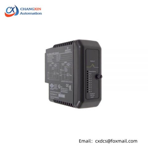 EMERSON KJ3222X1-BA1 DeltaV™ Analog Input Card for Industrial Control