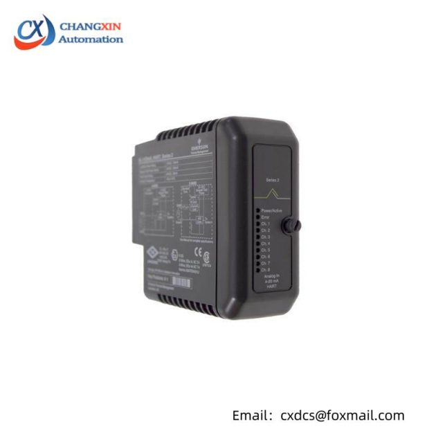 EMERSON KJ3222X1-BA1 DeltaV™ Analog Input Card for Industrial Control
