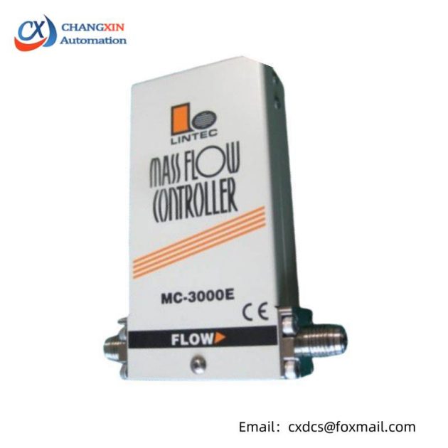 LINTEC MC-3000E, MC-3102E-NC, N2, 500 SCCM Mass Flow Controller