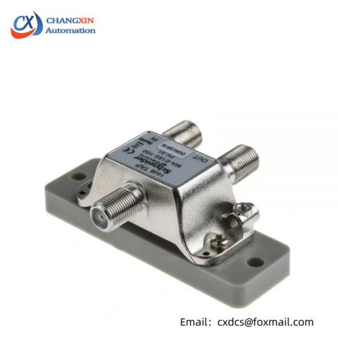 Schneider MA-0185-100 Modicon Coax Splitter, High-Frequency Signal Distribution Module
