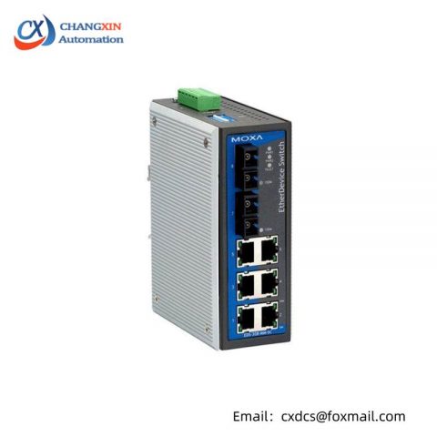 MOXA EDS-308-M-SC: High-Performance Ethernet Switch for Industrial Automation