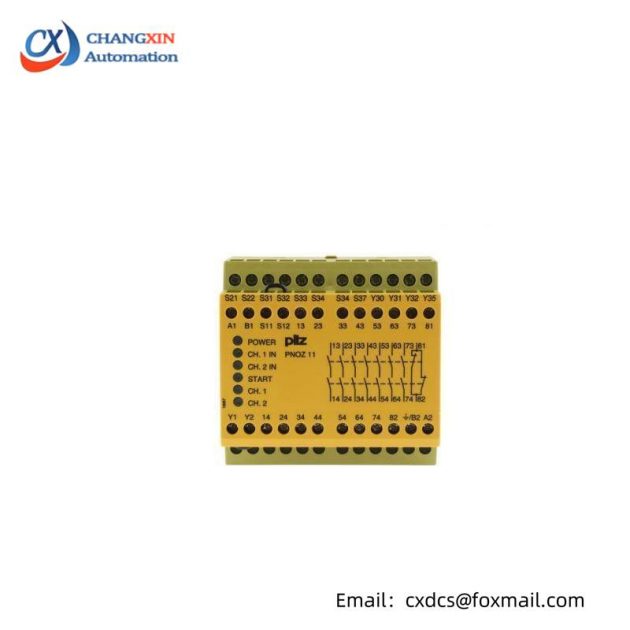 PILZ PNOZ 11 Series Dual-Channel Safety Relay - For Industrial Control Systems