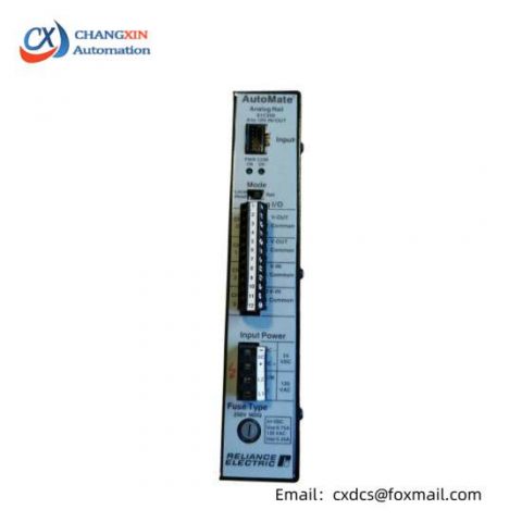 Reliance Electric 61C350 Analog Rail Module, for AutoMax DCS Systems