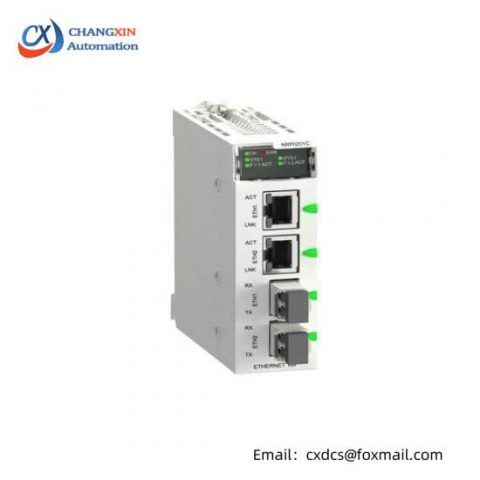 Schneider Electric BMXNRP0201 Fiber Optic Converter Module - Modicon M340 PLC