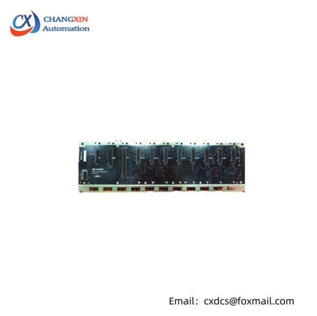 SHARP JW-28KB 8 Slot Rack Panel: High-Performance Industrial Control Module