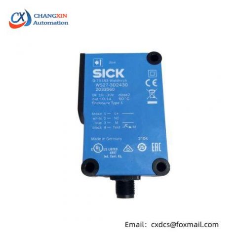 SICK WES-3D-2430: Advanced 3D Photoelectric Sensors for Industrial Control