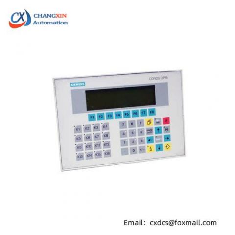 SIEMENS 6AV3515-1MA30 OP15/C1 Operator Panel: Advanced Control Solutions for Industrial Applications