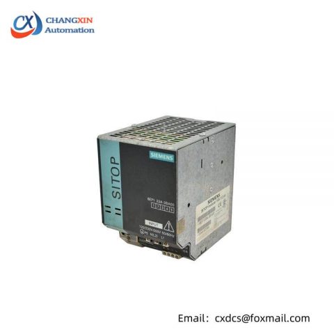 SIEMENS 6EP1334-3BA00 High-Power Industrial Supply Module