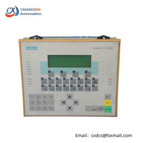 SIEMENS 6ES7633-2BF02-0AE3 C7-633DP Compact Display & Control Unit