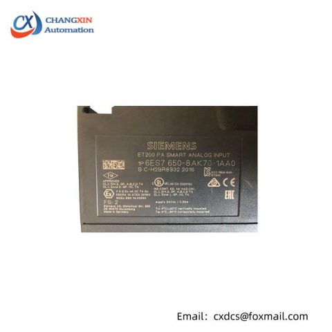Siemens 6ES7650-8AK70-1AA0 Analog Input Module