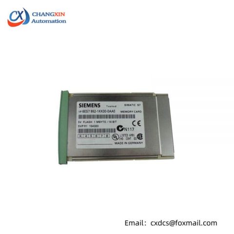SIEMENS 6ES7952-1KK00-0AA0: Industrial Control Memory Card for S7-400 Automation