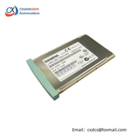 Siemens 6ES7 952-1AS00-0AA0 RAM Memory Card for Industrial Control Systems