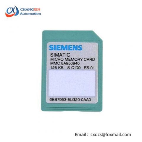 Siemens 6ES7 953-8LG20 Micro Memory Card, S7 Series, Control Module