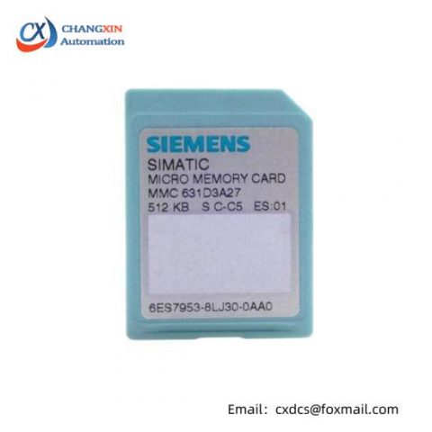 Siemens 6ES7 953-8LJ30-0AA0 Memory Card: Industrial Control Solution