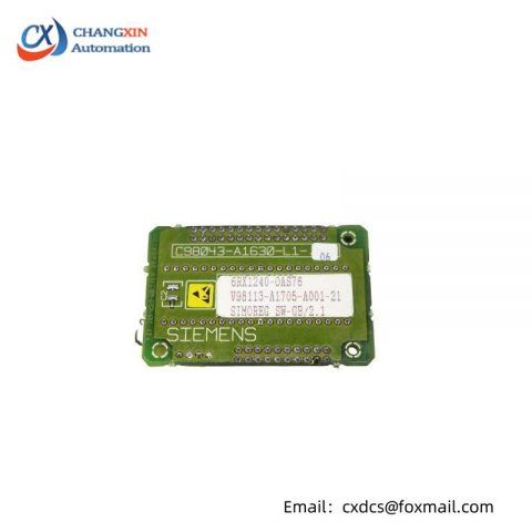 Siemens 6RX1240-0AS76 Control Module, Advanced Industrial Automation Solution