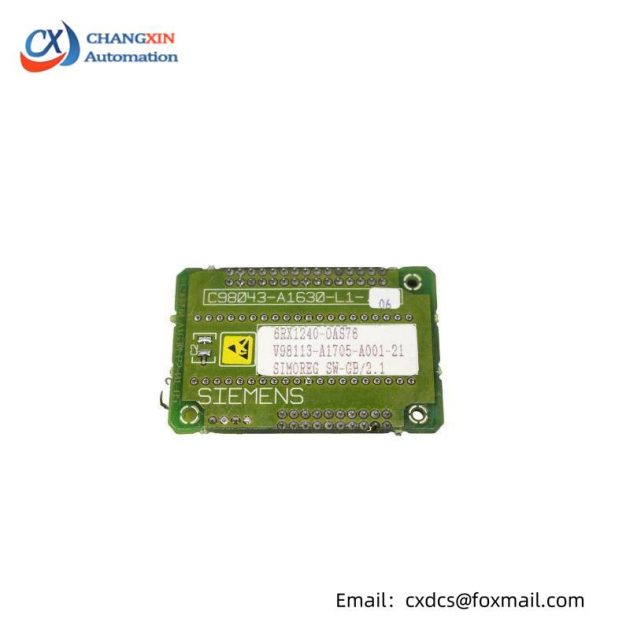Siemens 6RX1240-0AS76 Control Module, Advanced Industrial Automation Solution