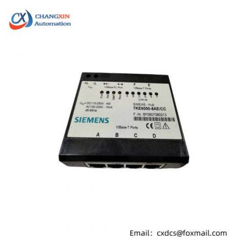 Siemens 7KG6000-8AE/CC: New Generation Industrial Control Module