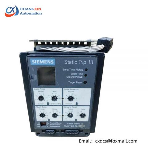 SIEMENS RMS-TSIG-TZ Static Trip - High Efficiency Power Control Module
