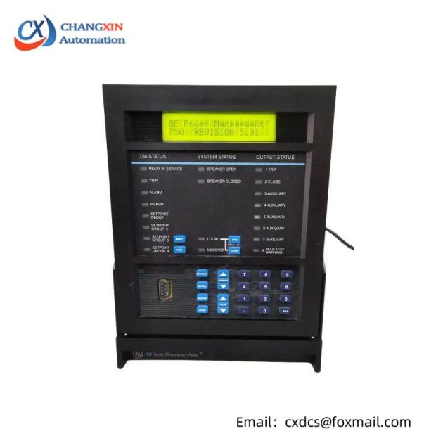 GE SR750-P5-G5-S5-HI-A20-R - Comprehensive Feeder Management Relay