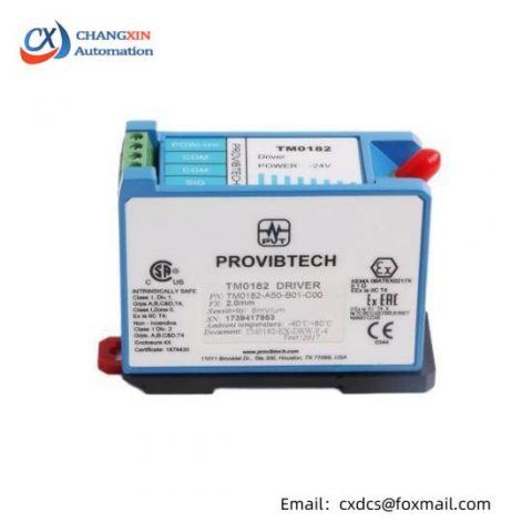 Bently Nevada TM0182-A50-B01-C00 Extension Cable, Advanced Machine Protection Solutions