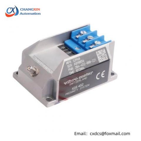 VIBRO METER IQS452 204-452-000-221: Precision Signal Amplifier for Industrial Control