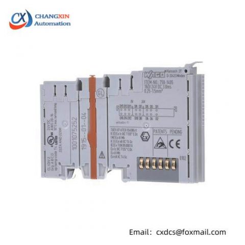 WAGO 750-1405 - 16-Channel Digital Input Module for Industrial Control