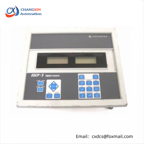 WOODWARD PLC Series 8406-113 Digital Control Interface Panel