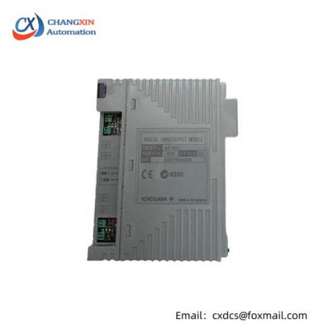 Yokogawa AAI841-S00 Analog I/O Module: Precision Data Handling for Industrial Automation