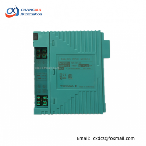 Yokogawa NFAI543 Analog Output Module: High Precision, Reliable Control for Industrial Automation