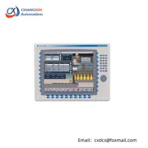 Allen-Bradley 2711P-RDB15C Industrial HMI Display Module