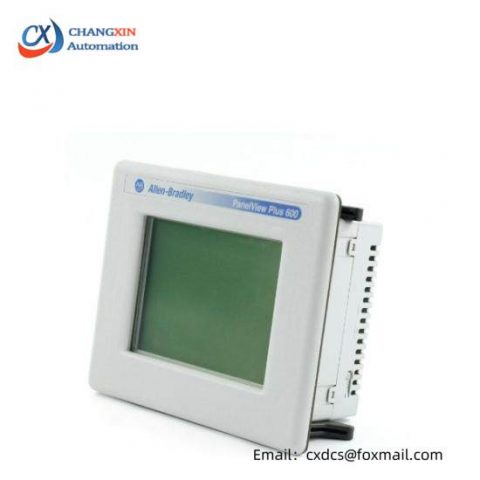 GE PanelView Plus 600 Grayscale Terminal, Model 2711P-T6M5D