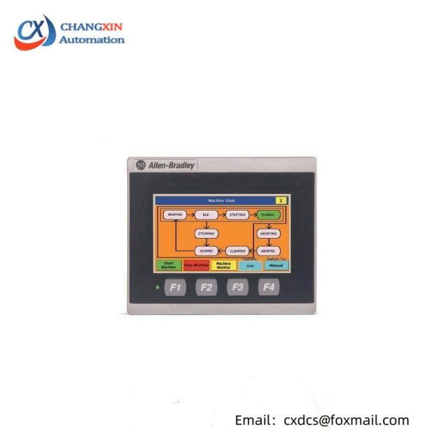 ABB AB 2711R-T4T Industrial Touch Screen TFT Display
