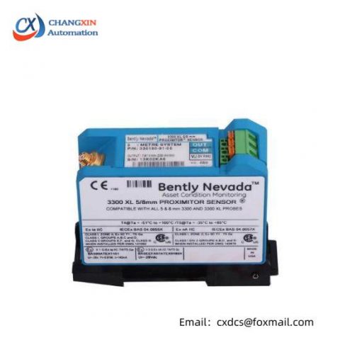 Bently Nevada 330180-91-CN Proximitor Sensor, Precision Monitoring for Industrial Control Systems