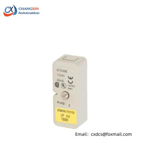 SIEMENS 6ES5498-1AA41 Analog Input SubModule: Precision & Reliability in Industrial Automation