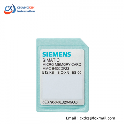 SIEMENS 6ES7953-8LF20-0AA0 Memory Card for Industrial Control