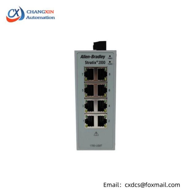 Allen-Bradley 1783-US8T Unmanaged EtherNet Switch, 8 Port