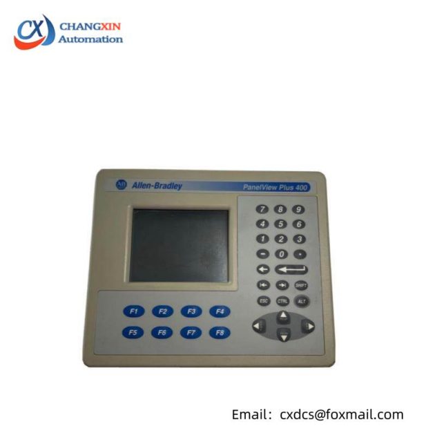 AB Panelview Plus 400 Model 2711P-B4C20A, Advanced Manufacturing Solutions