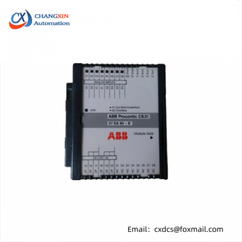 ABB 07EA90-S Analog Input Module - High-precision Sensor Data Acquisition for Industrial Control Systems