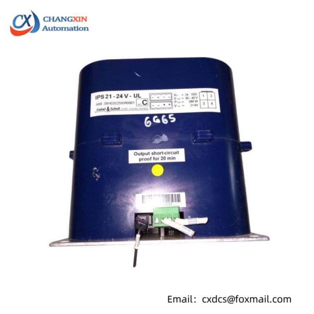 ABB 3BHE032593R0001: High-Performance Isolated Power Supply