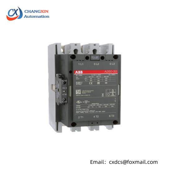 abb_a260-30_contactor.jpg ABB A260-30 Contactor for Industrial Automation Solutions